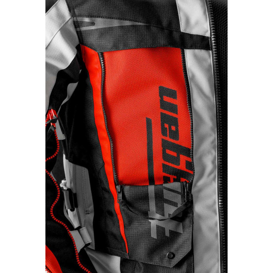Veste Furygan MONTROC KEVLAR PRIMALOFT 3 en 1+ - Noir Pearl Rouge