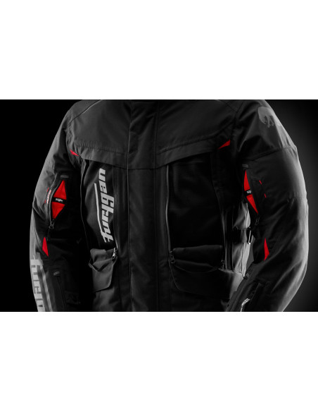 Veste Furygan CHALLENGER 3C PRIMALOFT - Noir Rouge