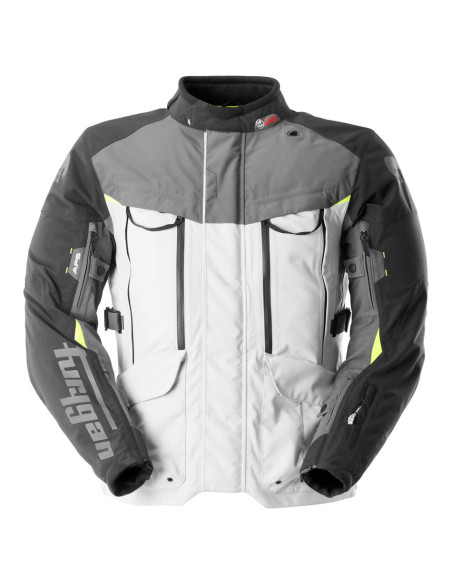 Veste Furygan CHALLENGER 3C PRIMALOFT - Noir Pearl Anthra Fluo