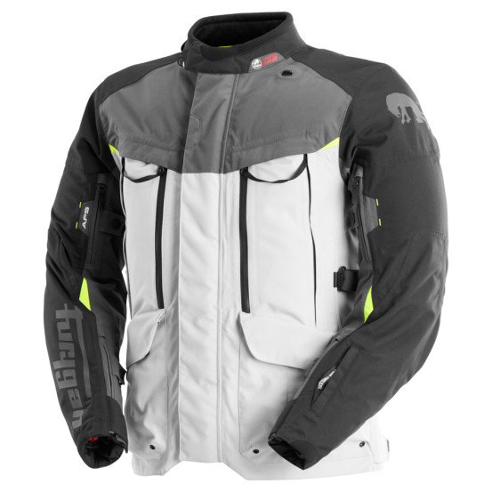 Veste Furygan CHALLENGER 3C PRIMALOFT - Noir Pearl Anthra Fluo