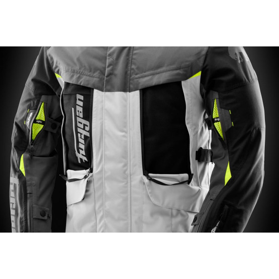 Veste Furygan CHALLENGER 3C PRIMALOFT - Noir Pearl Anthra Fluo