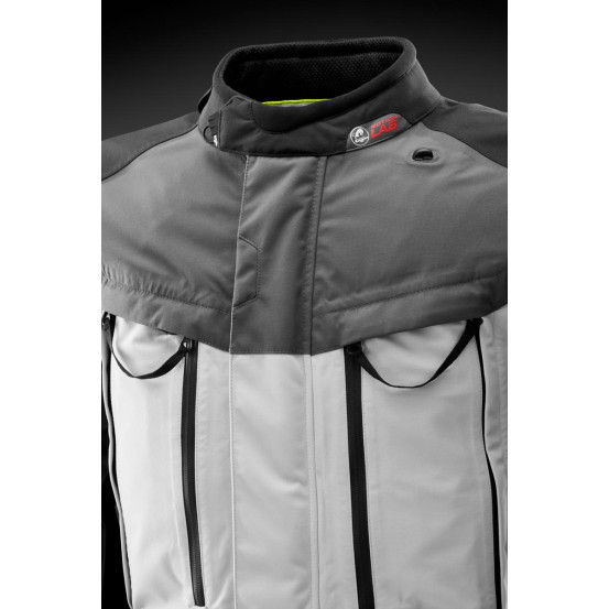 Veste Furygan CHALLENGER 3C PRIMALOFT - Noir Pearl Anthra Fluo