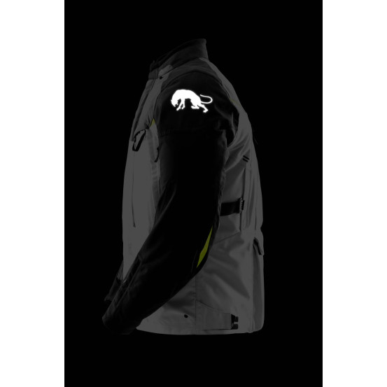Veste Furygan CHALLENGER 3C PRIMALOFT - Noir Pearl Anthra Fluo