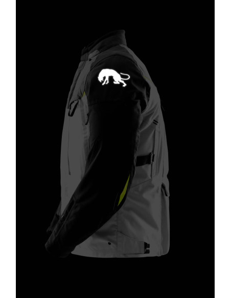 Veste Furygan CHALLENGER 3C PRIMALOFT - Noir Pearl Anthra Fluo