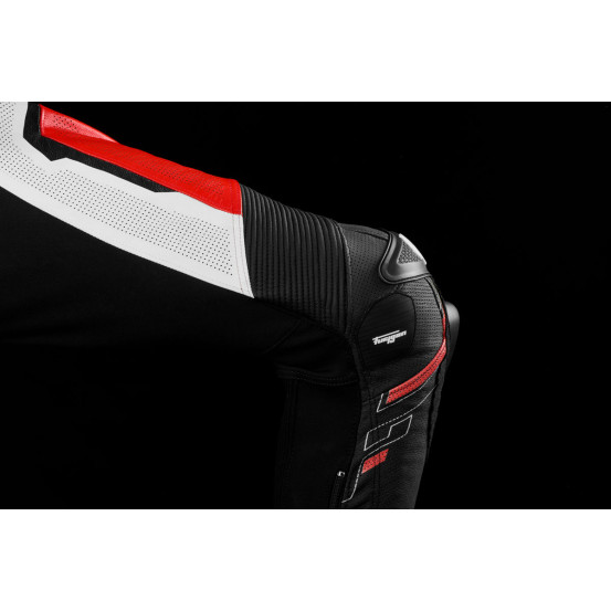 Combinaison Furygan ECLIPSE X KEVLAR - Noir Rouge Blanc
