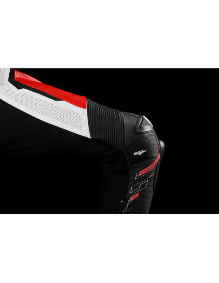 Combinaison Furygan ECLIPSE X KEVLAR - Noir Rouge Blanc