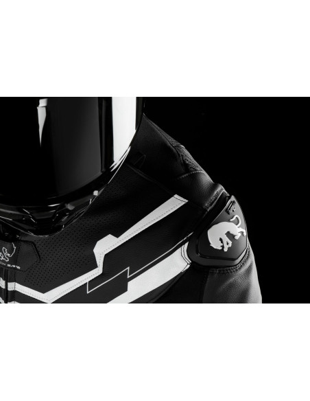 Combinaison Furygan ECLIPSE X KEVLAR - Noir Blanc