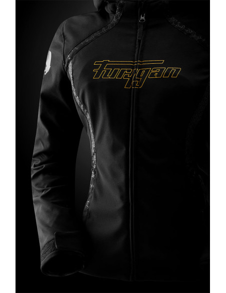 Blouson Femme Furygan SKYE LADY - Noir Or