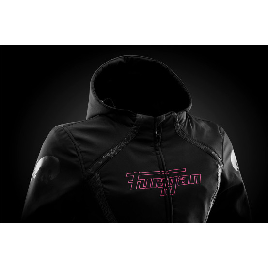 Blouson Femme Furygan SKYE LADY - Noir Rose