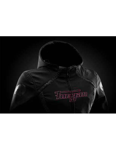 Blouson Femme Furygan SKYE LADY - Noir Rose