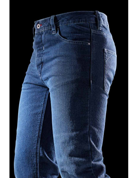 Jean moto Furygan K12 X KEVLAR STRAIGHT - Medium Blue