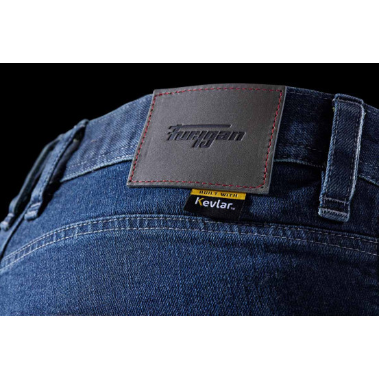 Jean moto Furygan K12 X KEVLAR STRAIGHT - Medium Blue