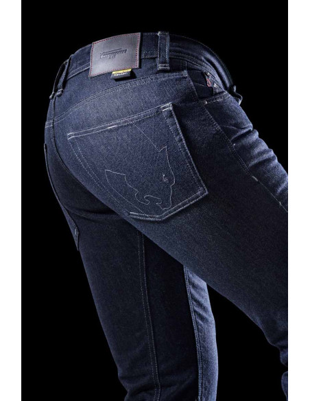 Jean moto Furygan KALVIN X KEVLAR SLIM - Dark Blue