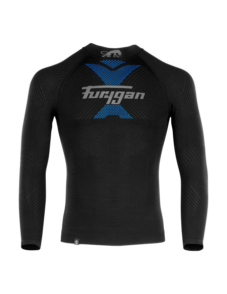 Maillot technique Furygan ACTIVE LONG SLEEVES 37.5 - Noir