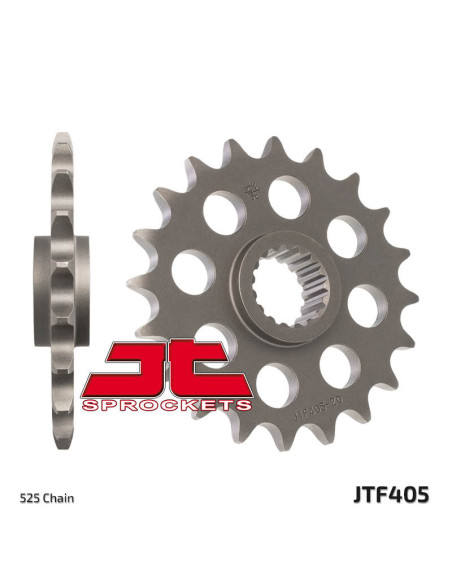Pignon acier JT - Pas 525 - BMW 800 F R 2009-2014