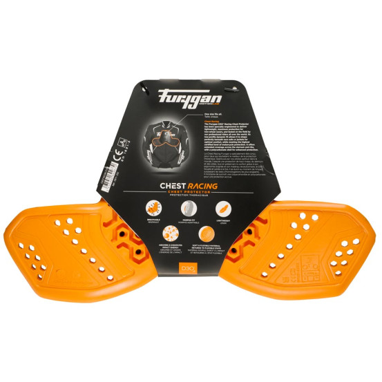 Protection thorax Furygan RACING D3O - Orange