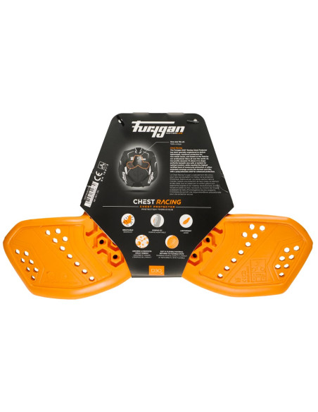 Protection thorax Furygan RACING D3O - Orange