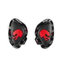 Sliders genoux Furygan - Noir Rouge