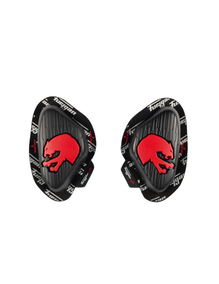 Sliders genoux Furygan - Noir Rouge