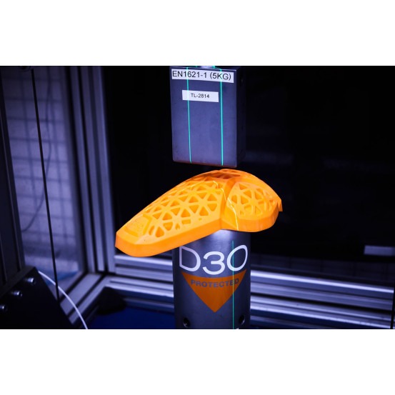 Protections genoux Furygan GENOUX D3O RACE L2 - Orange