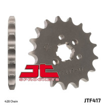 Pignon acier JT - Pas 428 - KAWASAKI 125 à 200cc