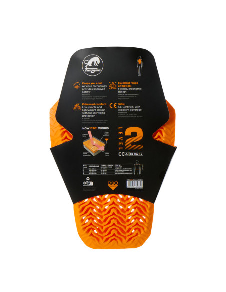 Dorsale Furygan FULL BACK FURY D3O EVO