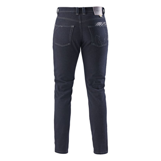 Jean moto Furygan TYRON X KEVLAR SLIM - Bleu foncé - Jambes longues