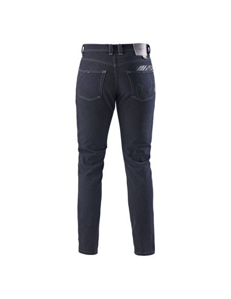 Jean moto Furygan TYRON X KEVLAR SLIM - Bleu foncé - Jambes longues