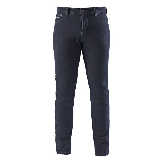 Jean moto Furygan TYRON X KEVLAR SLIM - Bleu foncé - Jambes courtes