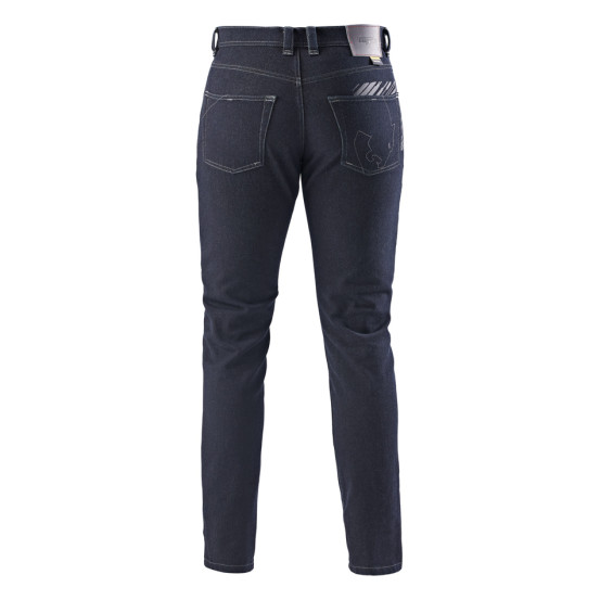 Jean moto Furygan TYRON X KEVLAR SLIM - Bleu foncé - Jambes courtes