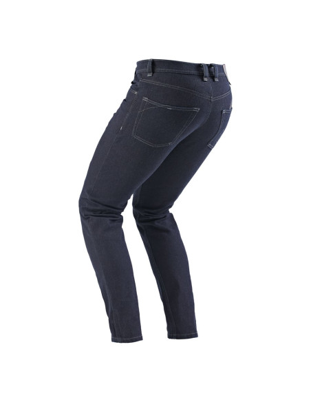 Jean moto Furygan TYRON X KEVLAR SLIM - Bleu foncé - Jambes courtes