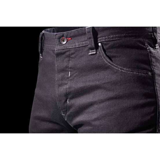 Jean moto Furygan D03 TAPERED - Noir - Jambes courtes