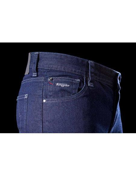 Jean moto Furygan D03 TAPERED - Brut - Jambes courtes