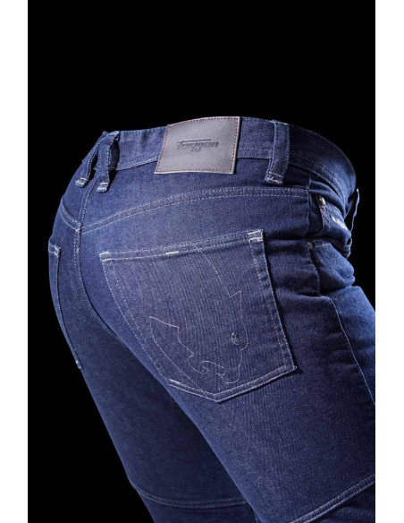 Jean moto Furygan D03 TAPERED - Brut - Jambes longues
