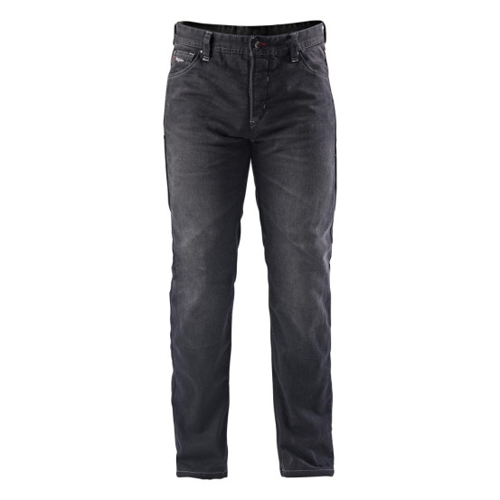 Jean moto Furygan D12 X KEVLAR STRAIGHT - Noir - Jambes courtes