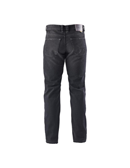 Jean moto Furygan D12 X KEVLAR STRAIGHT - Noir - Jambes courtes