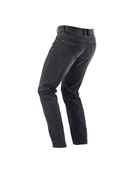 Jean moto Furygan D12 X KEVLAR STRAIGHT - Noir - Jambes courtes