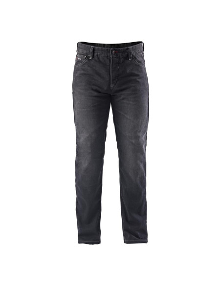 Jean moto Furygan D12 X KEVLAR STRAIGHT - Noir - Jambes longues