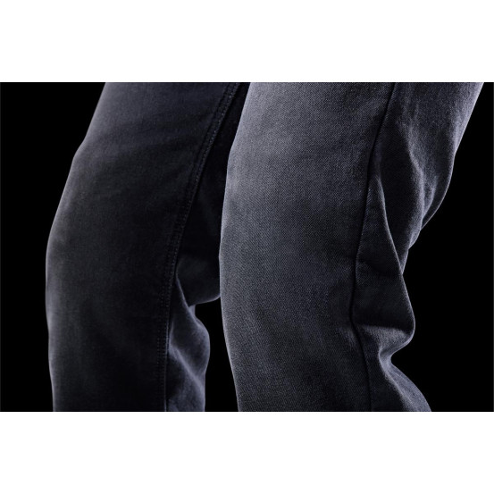 Jean moto Furygan D12 X KEVLAR STRAIGHT - Noir - Jambes longues