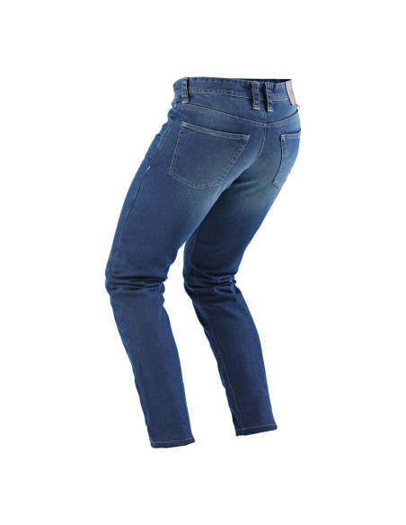 Jean moto Furygan D12 X KEVLAR STRAIGHT - Medium Blue - Jambes courtes