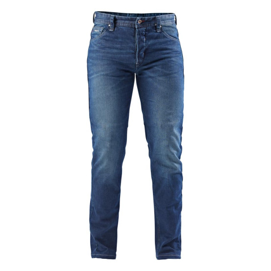 Jean moto Furygan D12 X KEVLAR STRAIGHT - Medium Blue - Jambes longues