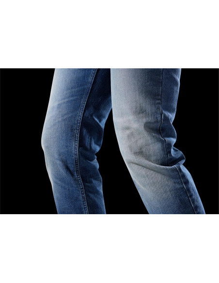 Jean moto Furygan D12 X KEVLAR STRAIGHT - New Dirty - Jambes courtes