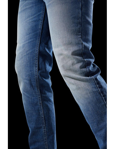 Jean moto Furygan D12 X KEVLAR STRAIGHT - New Dirty - Jambes courtes