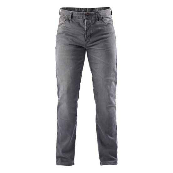 Jean moto Furygan D12 X KEVLAR STRAIGHT - Gris - Jambes courtes