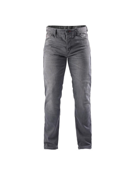 Jean moto Furygan D12 X KEVLAR STRAIGHT - Gris - Jambes courtes