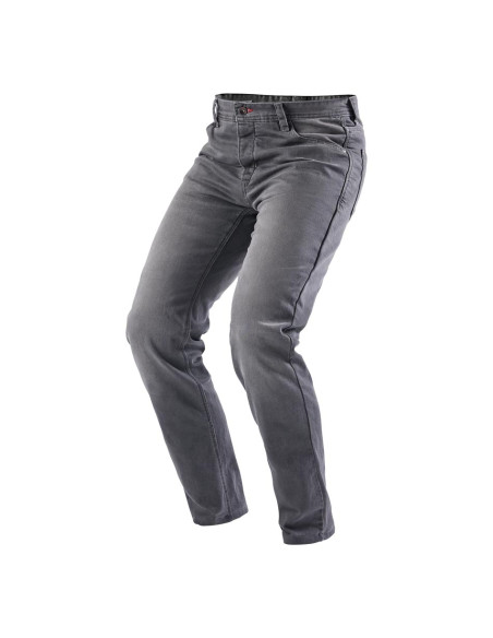 Jean moto Furygan D12 X KEVLAR STRAIGHT - Gris - Jambes courtes