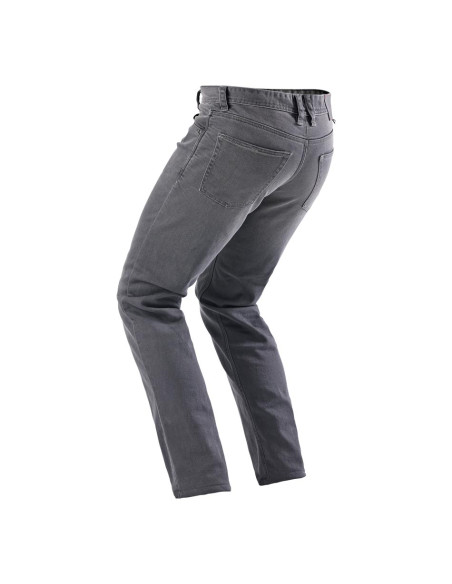 Jean moto Furygan D12 X KEVLAR STRAIGHT - Gris - Jambes courtes