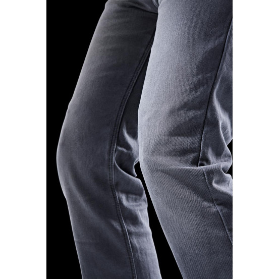 Jean moto Furygan D12 X KEVLAR STRAIGHT - Gris - Jambes longues