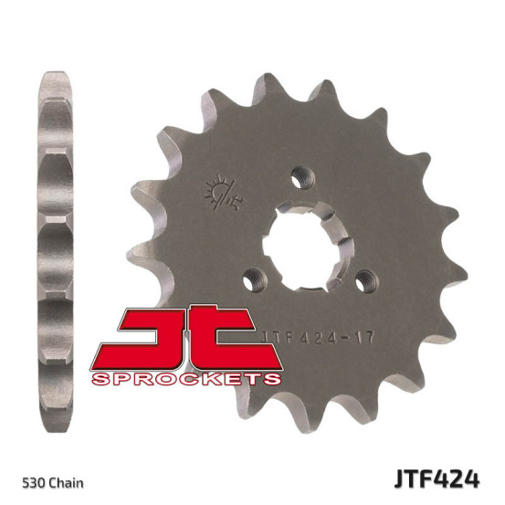 Pignon acier JT - Pas 530 - KAWASAKI YAMAHA