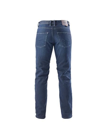 Jean moto Furygan K12 X KEVLAR STRAIGHT - Medium Blue - Jambes longues